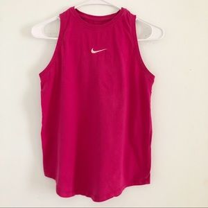 Women’s The Nike Tee Pink Cotton Muscle Tank XL